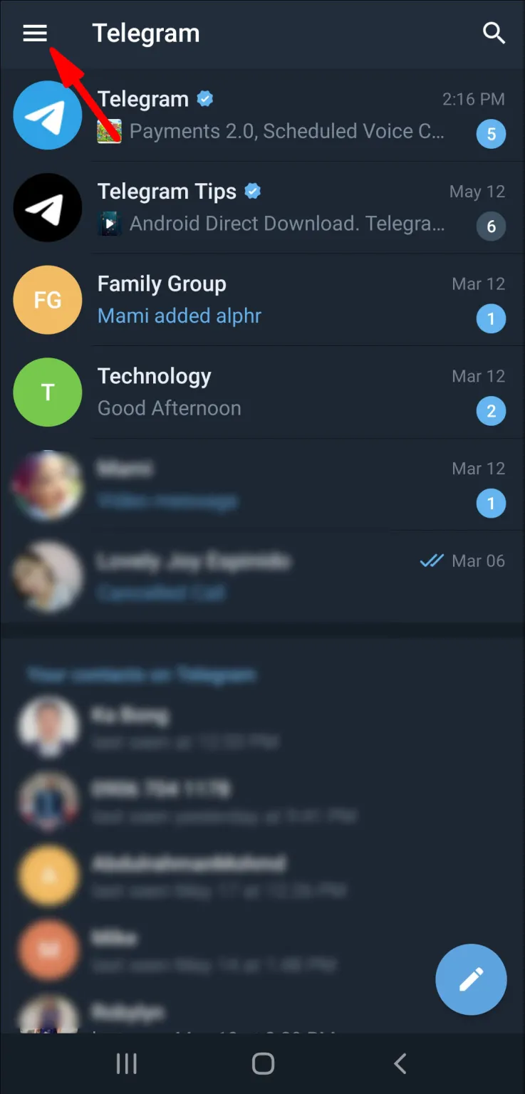 آموزش اضافه کردن مخاطب در تلگرام در اندروید، آیفون و دسکتاپ