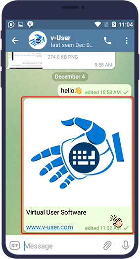 آموزش ویرایش و تغییر عکس ارسال شده در تلگرام