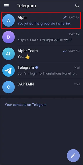 بلاک کردن کانال و گروه تلگرام