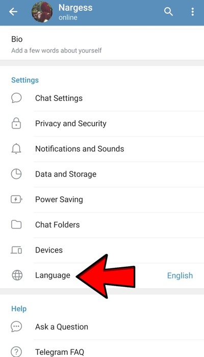چگونه تلگرام را فارسی کنیم؟