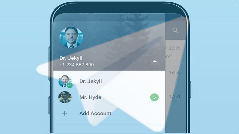 آموزش ساخت چند تلگرام در یک موبایل