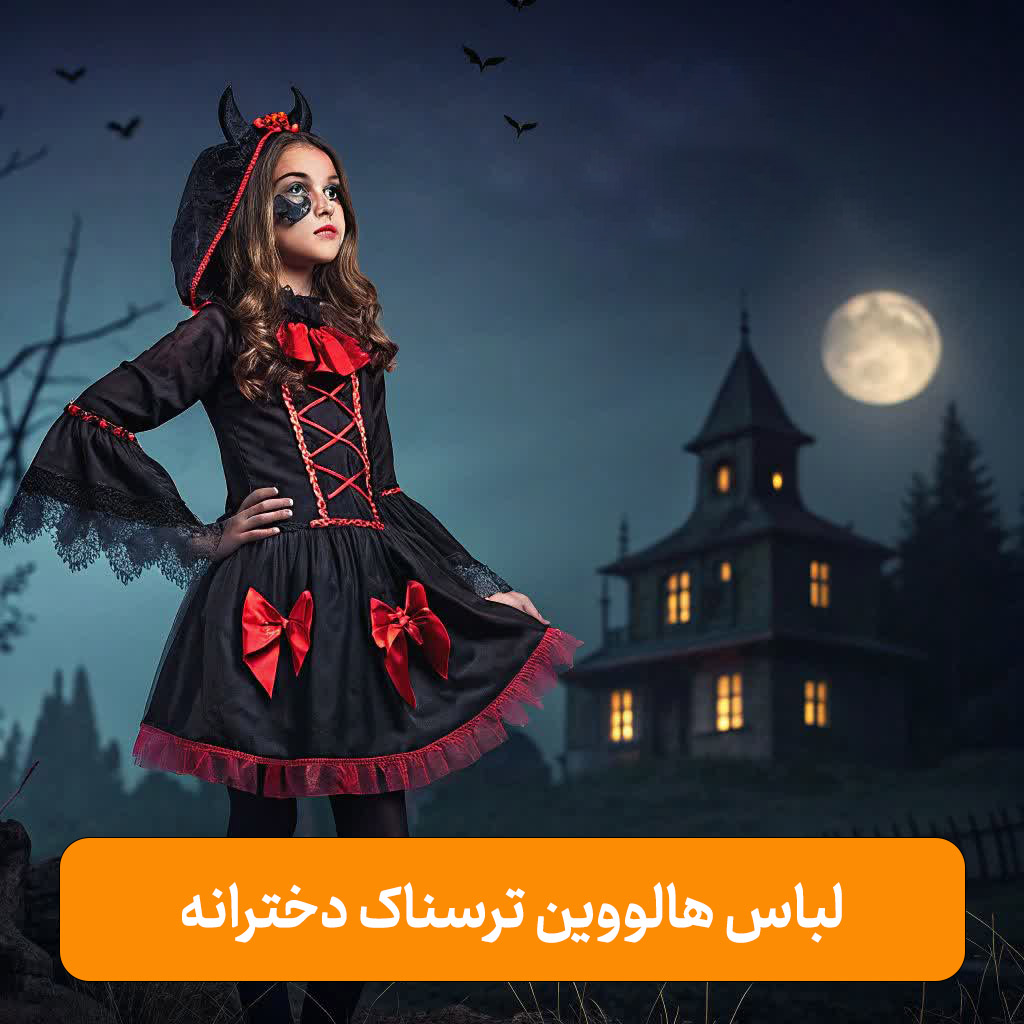 لباس هالووین ترسناک دخترانه