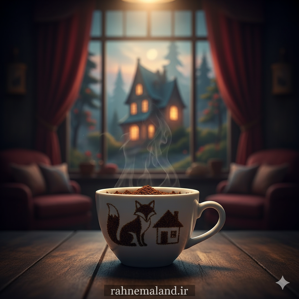 روباه در نزدیک خانه