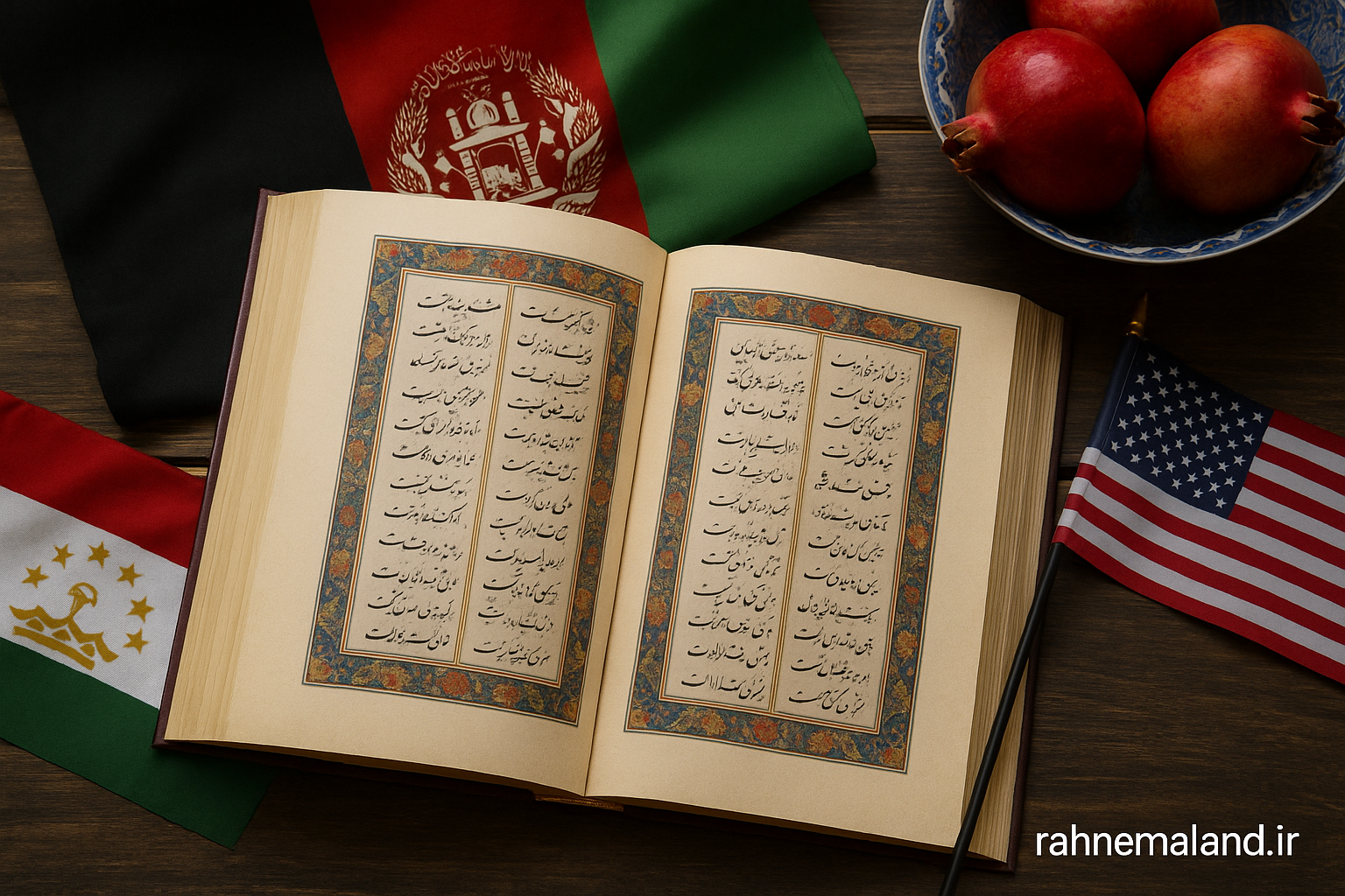 فال حافظ در ایران تاجیکستان