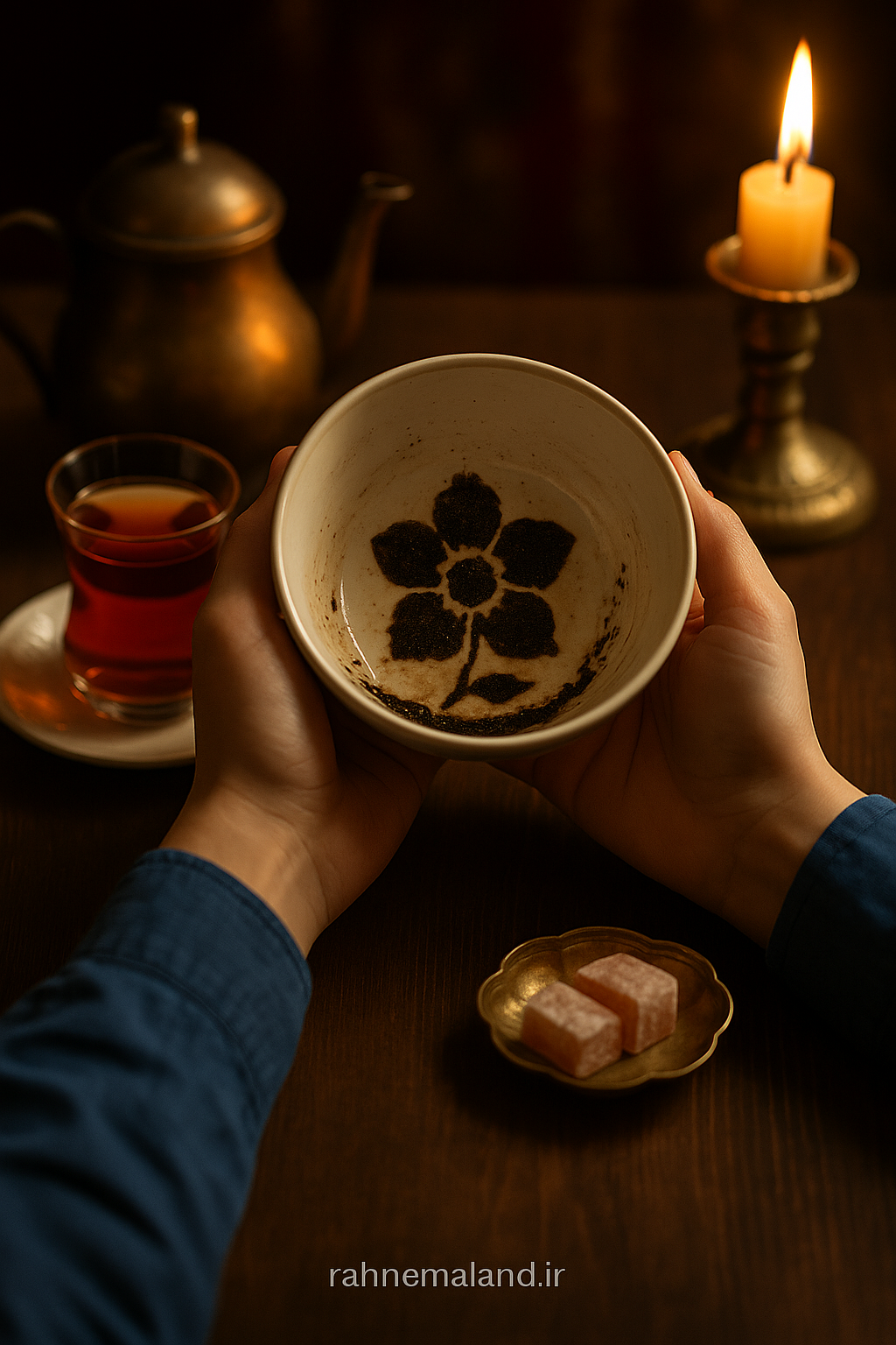 گل فال چای