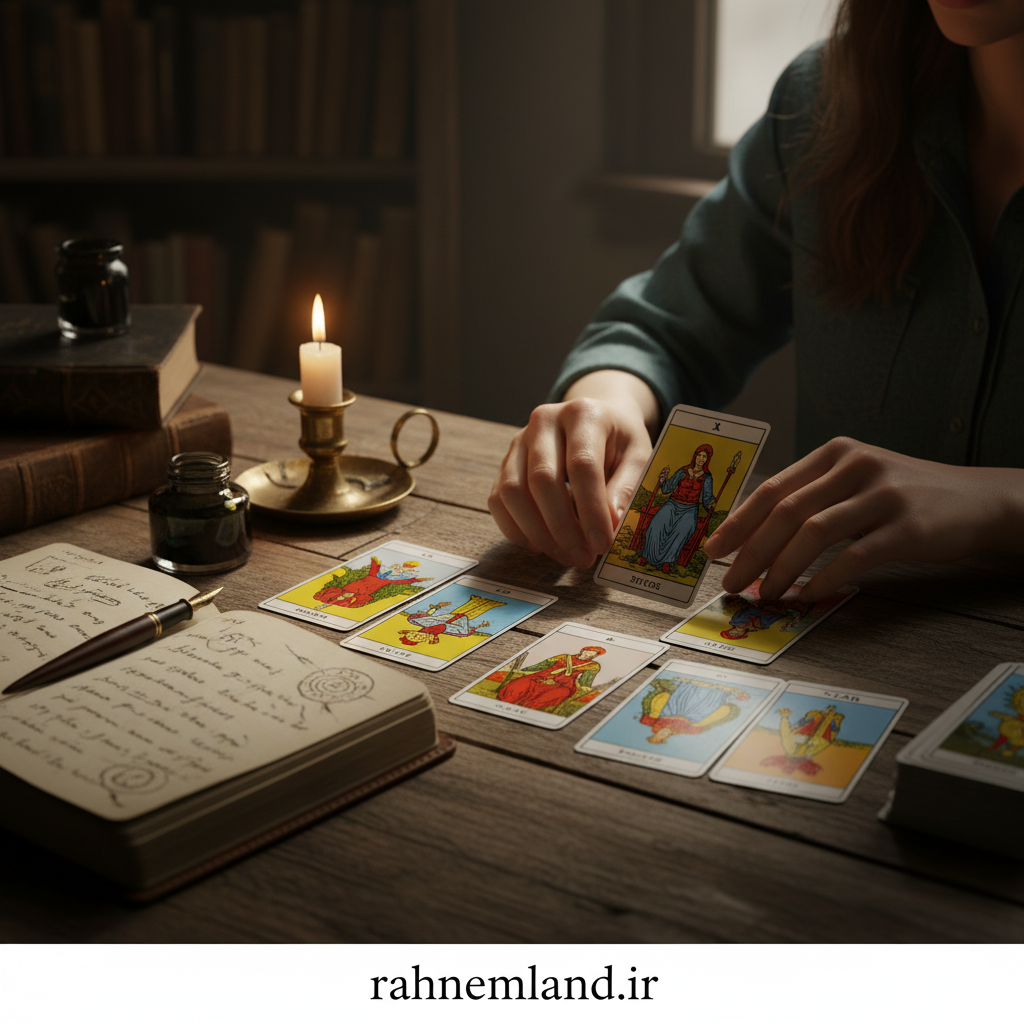 یادگیری فال تاروت